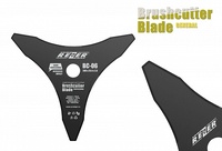 Нож металлический 3-зубчатый 300x25.4x2.0mm REZER BC-06 , арт. 03.010.00034