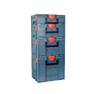 Ящик для инструментов XL XSTACK, 400X300X340mm 38л, SENIX