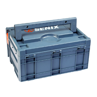 Ящик для инструментов M XSTACK, 400X300X180mm 20 л, SENIX