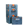 Ящик для инструментов L XSTACK, 400X300X240mm 28л, SENIX