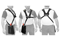 Ремень двойной быстросъемный для триммеров с защитой бедра Rezer BT-09, арт. 03.011.00050