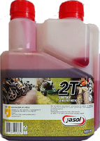 Масло моторное 2 тактное 0,5L / JASOL 2T STROKE OIL SEMISYNTHETIC RED, арт.2T05LRED