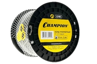 Корд трим.CHAMPION TI-LON 2,4мм*189м (зубчатый квадрат)+нож, арт. C7113