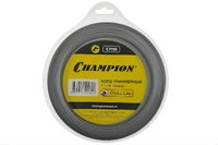 Корд трим.CHAMPION TI-LON 3,0мм* 40м (зубчатый квадрат)+нож, арт. C7115