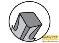 Корд трим.CHAMPION TI-LON 2,4мм* 62м (зубчатый квадрат)+нож, арт. C7112