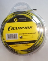 Корд трим.CHAMPION Tornado 2.4мм*15м (витой квадрат), арт. C7050